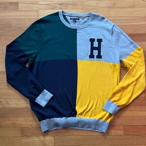 Tommy Hilfiger Colorblock Crewneck Sweater